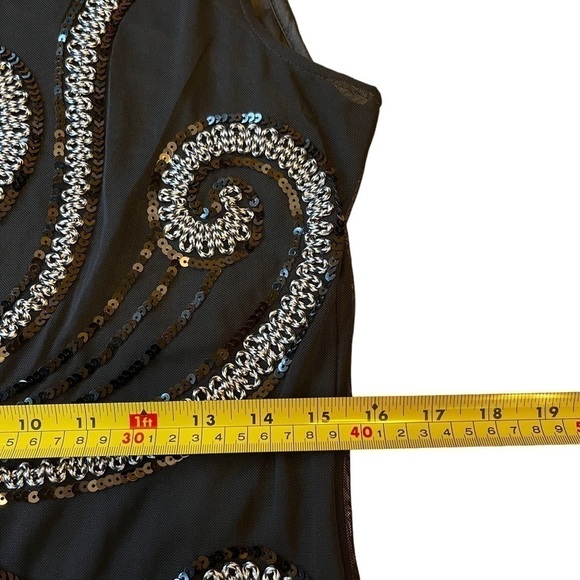 IN Out Sequin Sleeveless Dress EUC - Picture 6 of 11